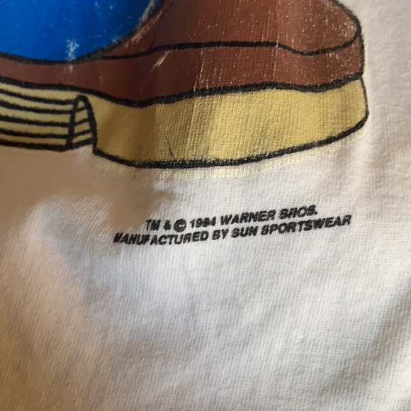 Vintage Bugs Bunny & Taz T-shirt - Picture 3 of 7